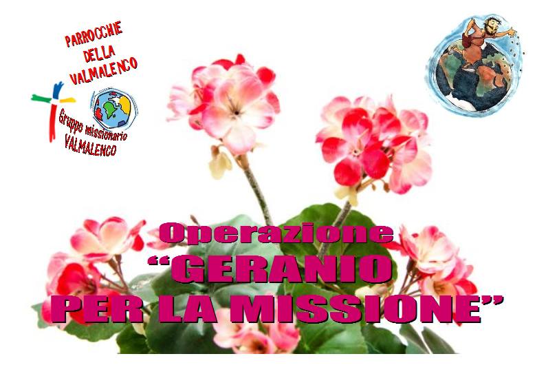 Operazione Geranio per la missione: 788 gerani distribuiti e 2465 euro di offerte raccolti per la missione diocesana in Perù